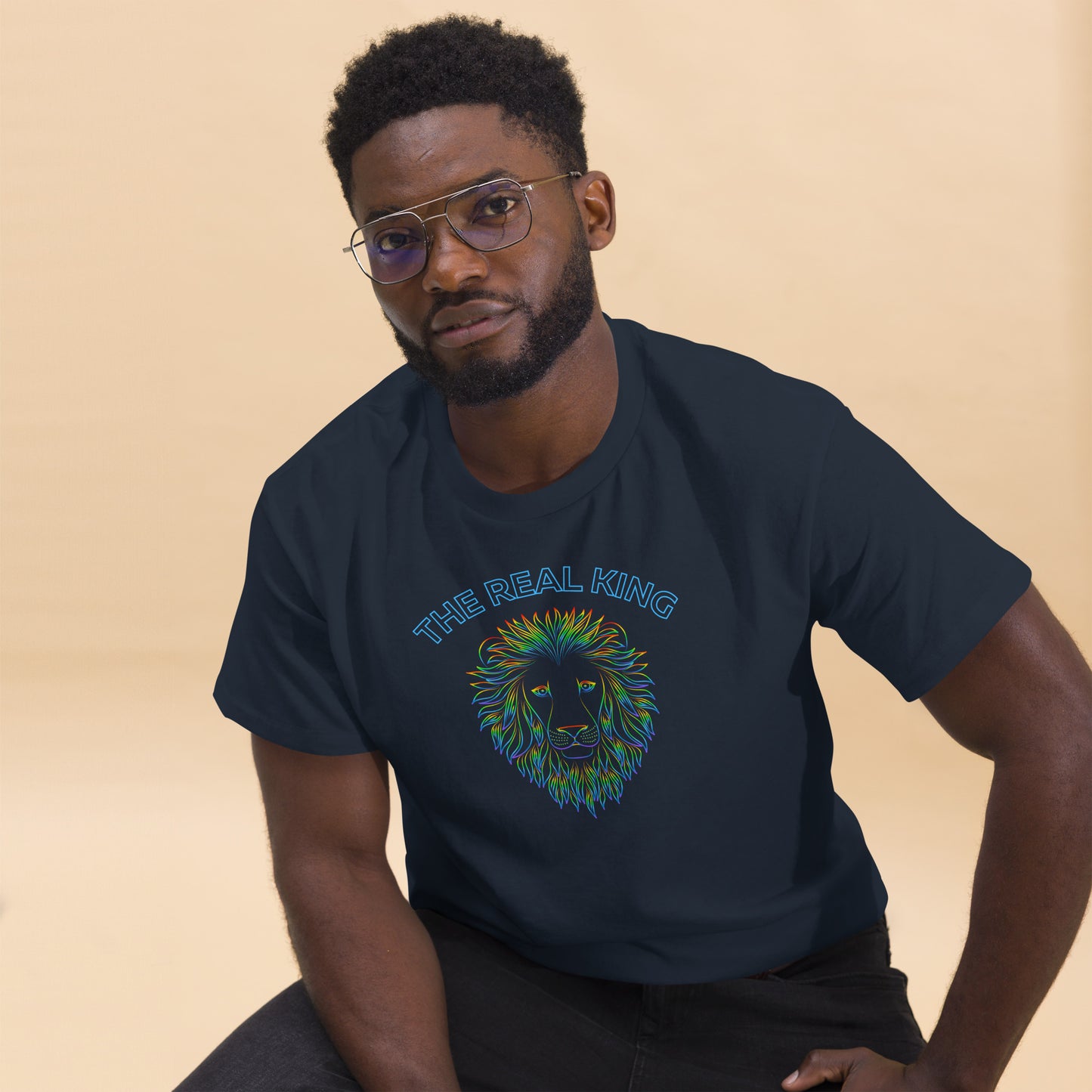 The Real King Men's classic tee