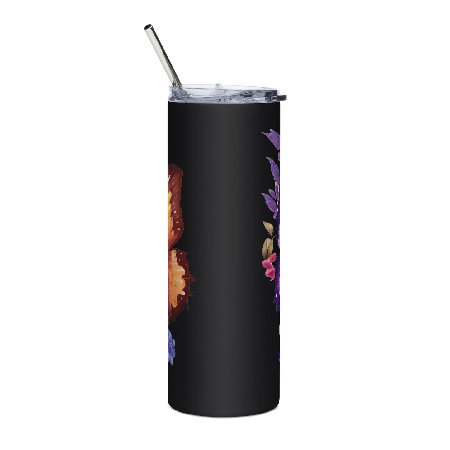 Butterfly Stainless steel tumbler