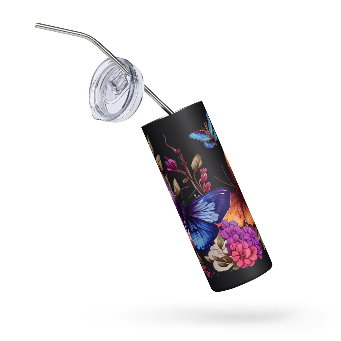 Butterfly Stainless steel tumbler