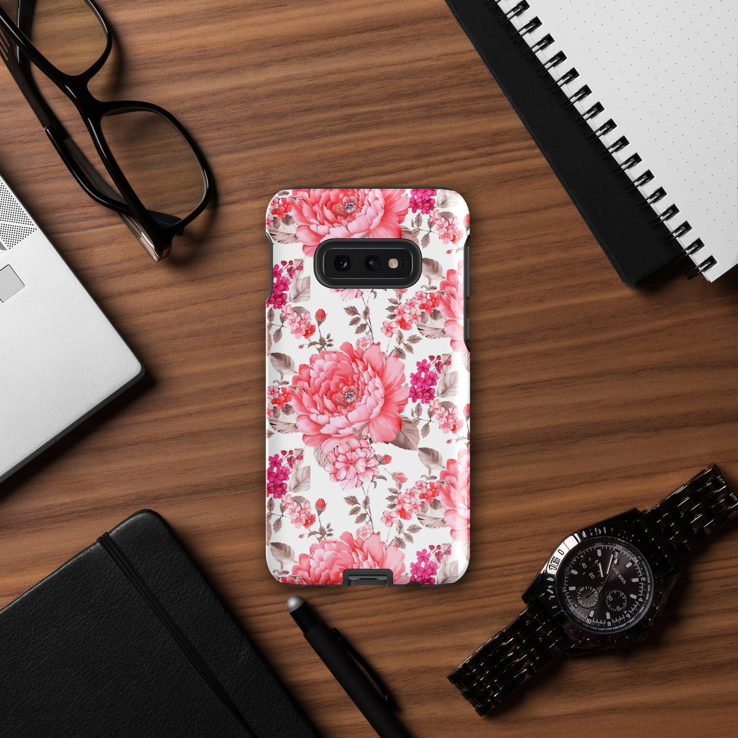 Pink Flowers Tough case for Samsung®