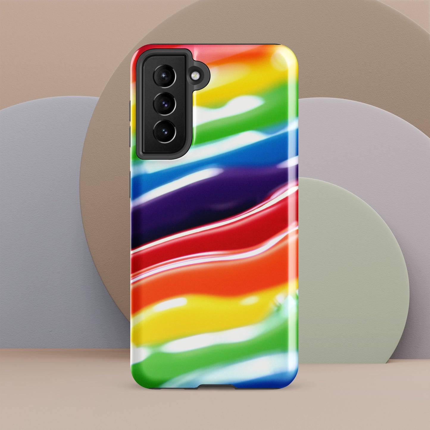 Multicolored Tough case for Samsung®
