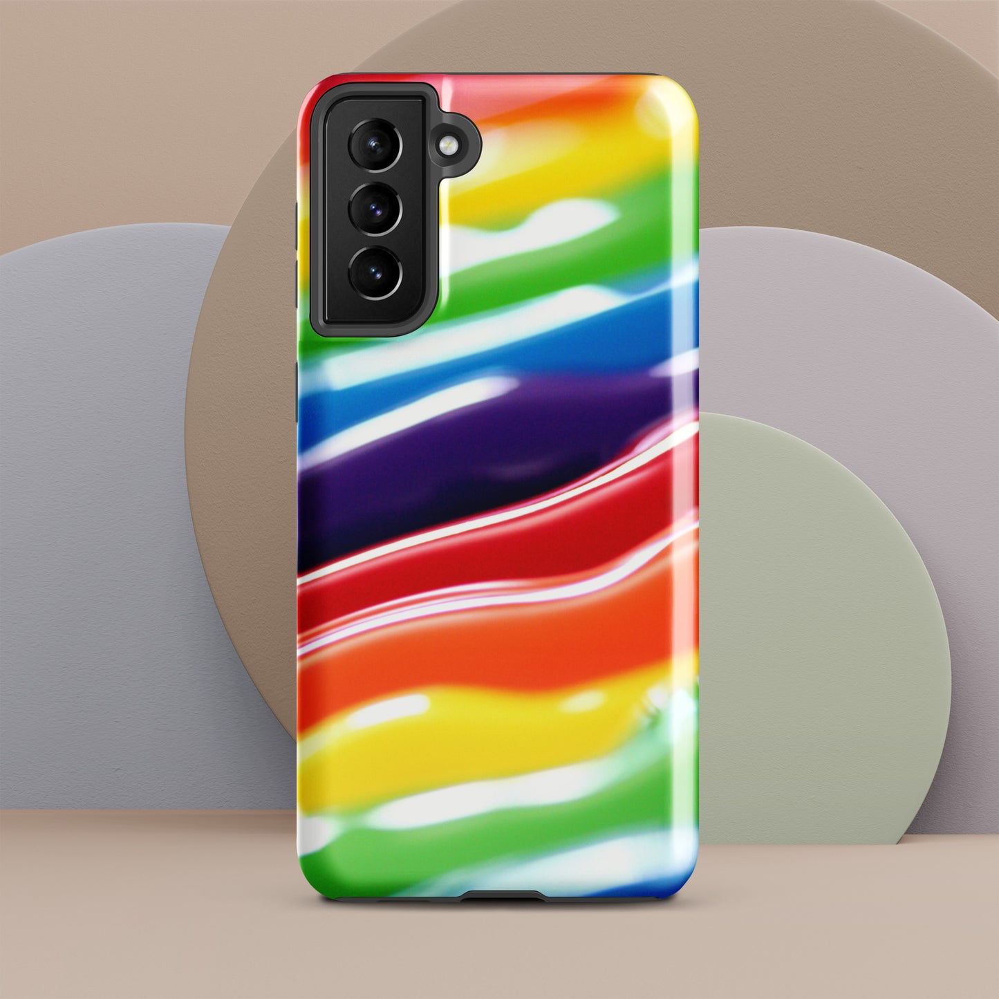 Multicolored Tough case for Samsung®