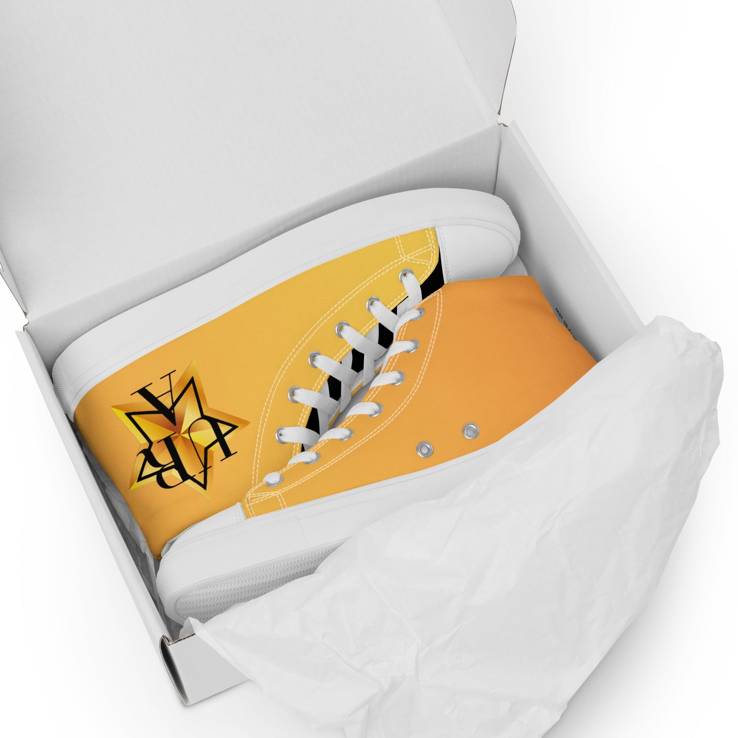 U R A Star Women’s high top canvas shoes