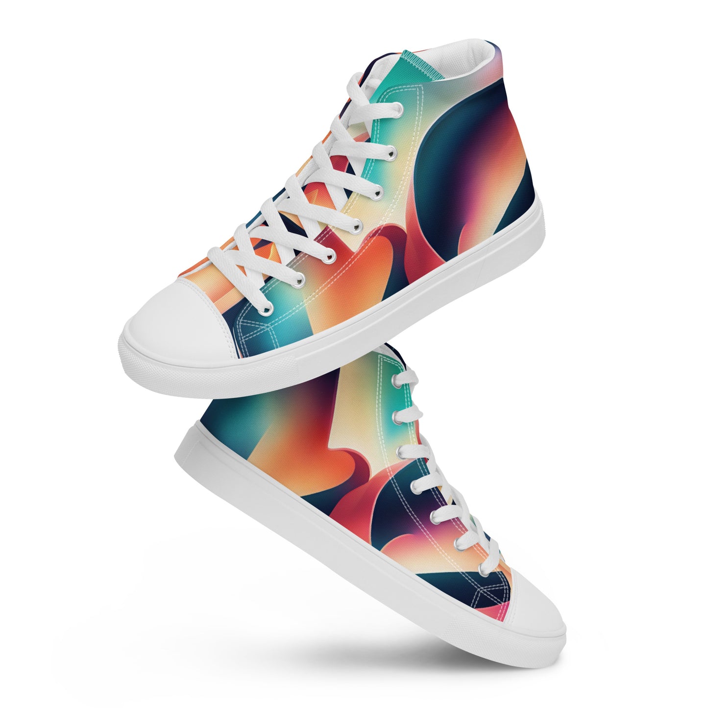 LOVE Women’s high top canvas shoes