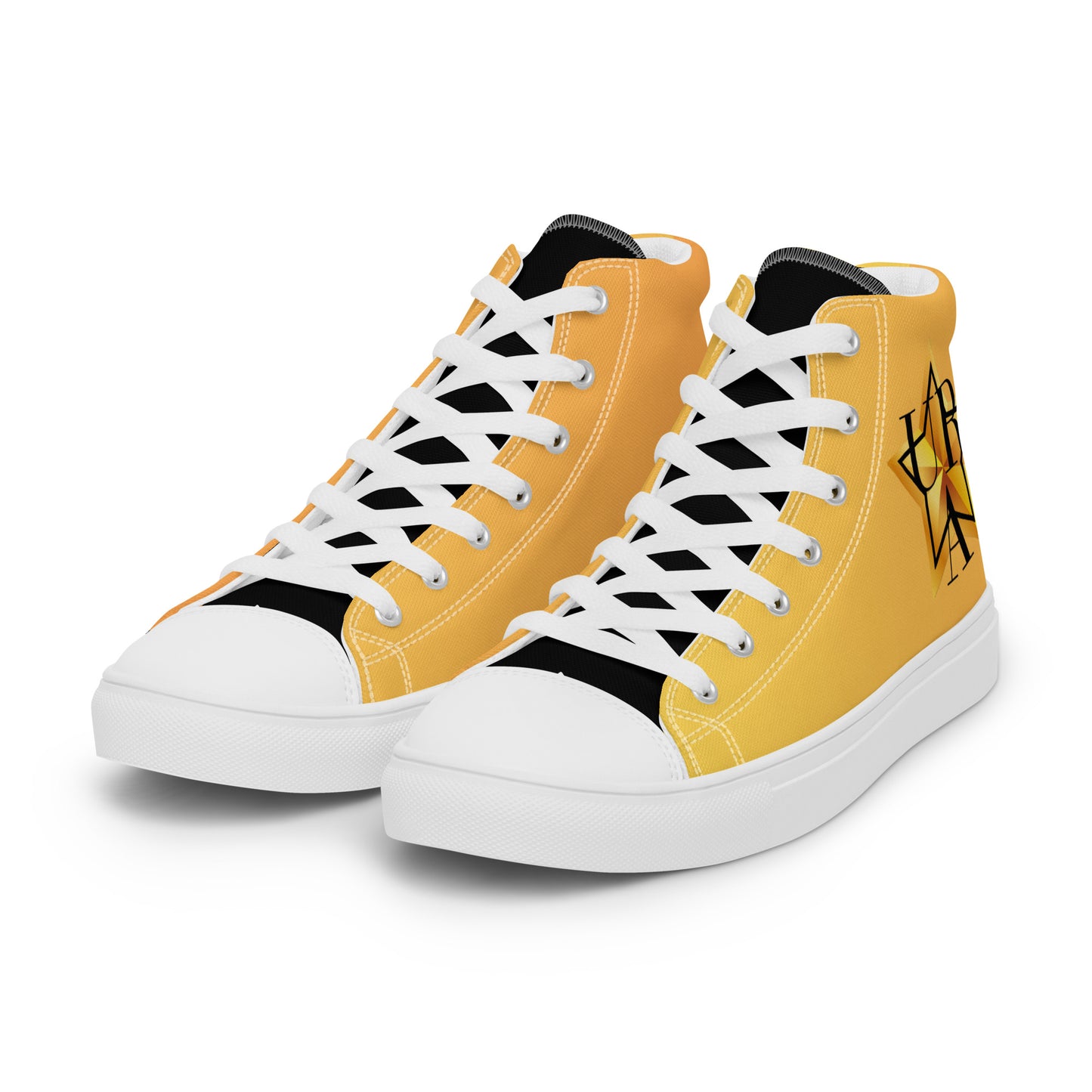 U R A Star Women’s high top canvas shoes