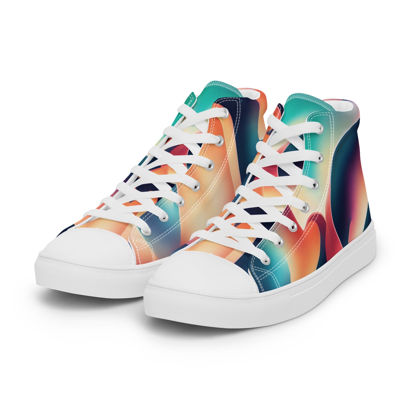 LOVE Women’s high top canvas shoes