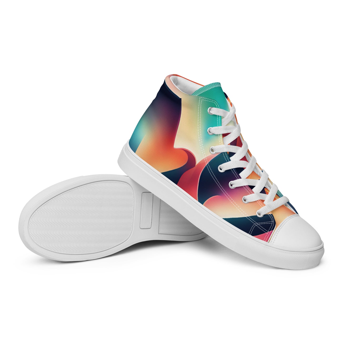 LOVE Women’s high top canvas shoes