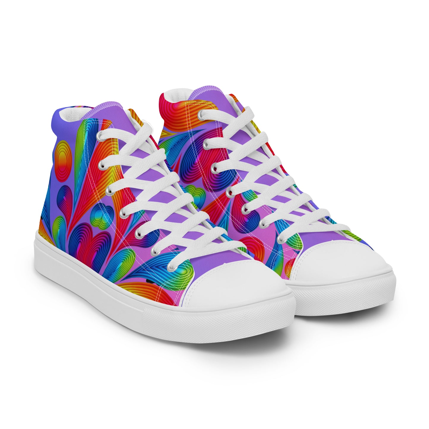 Color Me Women’s high top canvas shoes