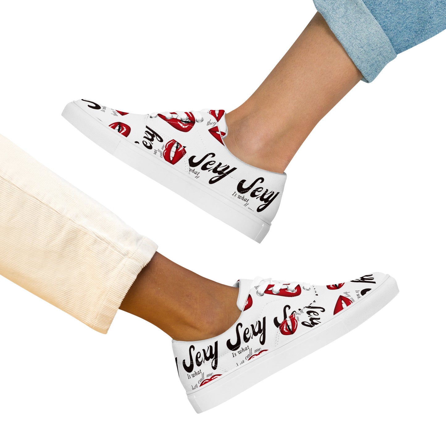 SEXY Women’s lace-up canvas shoes