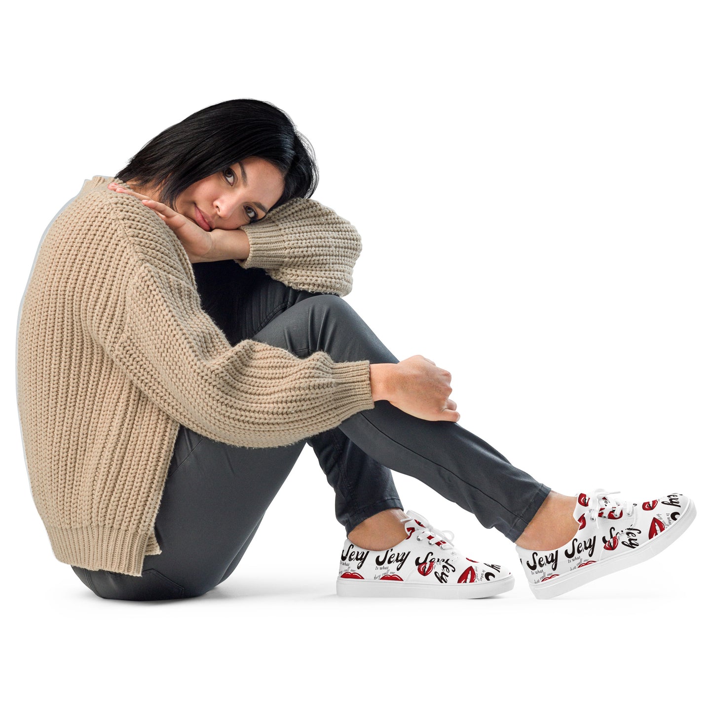 SEXY Women’s lace-up canvas shoes