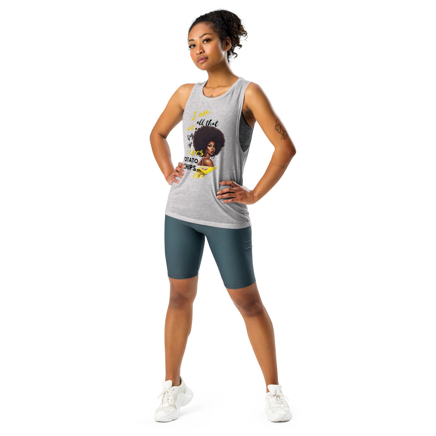 I Am All That Ladies’ Muscle Tank