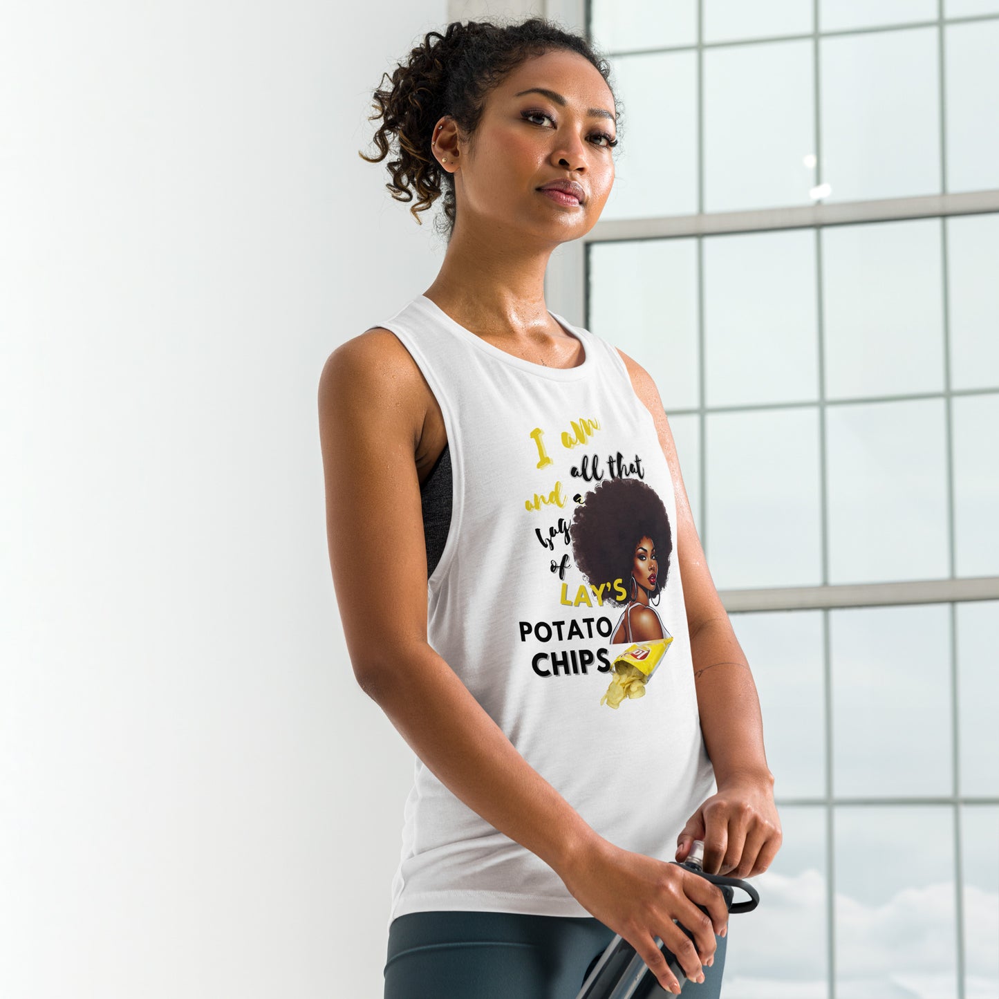 I Am All That Ladies’ Muscle Tank