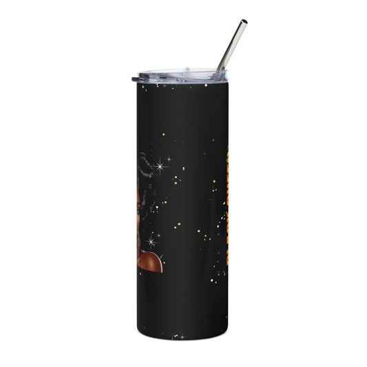 Black Queen Stainless steel tumbler