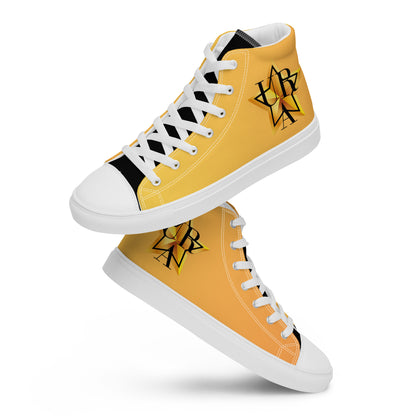 U R A Star Women’s high top canvas shoes