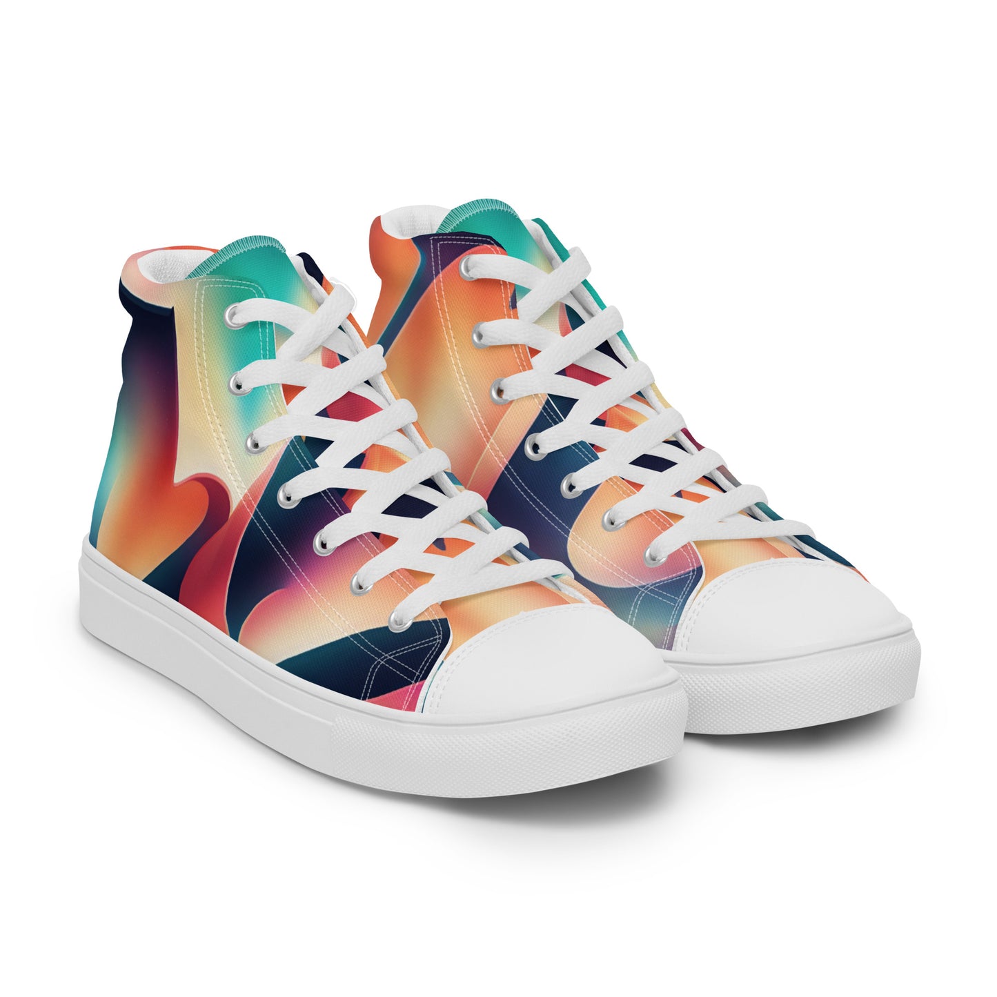 LOVE Women’s high top canvas shoes