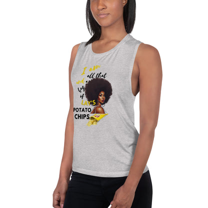 I Am All That Ladies’ Muscle Tank
