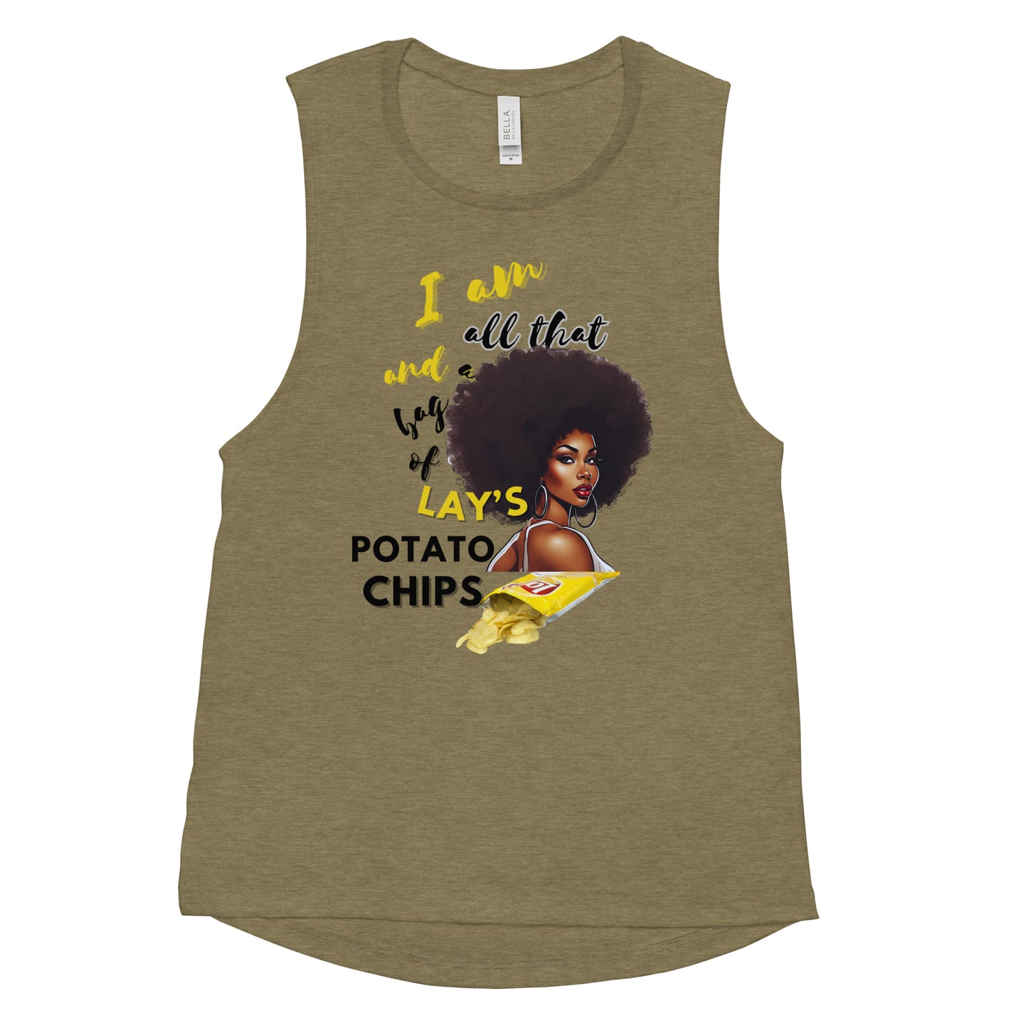 I Am All That Ladies’ Muscle Tank