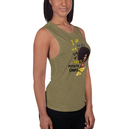 I Am All That Ladies’ Muscle Tank