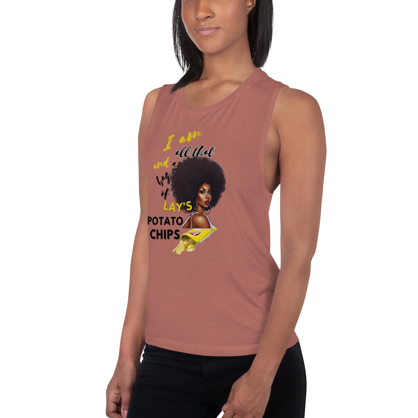 I Am All That Ladies’ Muscle Tank