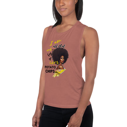 I Am All That Ladies’ Muscle Tank