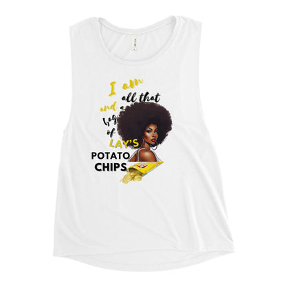 I Am All That Ladies’ Muscle Tank